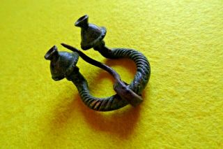 Viking Decorative Pen - Annular Bronze Fibula Rare