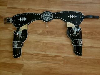 Hand Made Custom Lone Ranger Holsters But Made To Appear Vintage Or Old