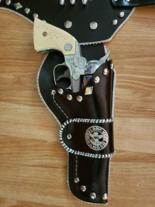 Hand Made Custom Lone Ranger Holsters But Made to Appear Vintage or Old 4