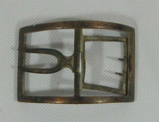 Vintage 18th Century Shoe Buckle Possibly Military 14