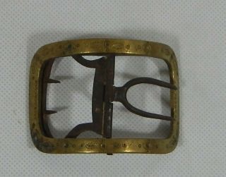 Vintage 18th Century Shoe Buckle Possibly Military 11
