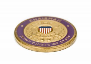 Authentic General Hugh Shelton 14th Chairman Joint Chiefs CJCS Challenge Coin 3