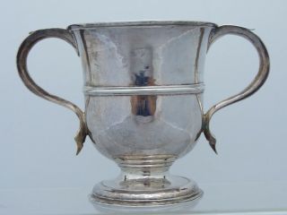 18thc George Ii Silver Two Handled Cup - Thomas Whipham London 1747
