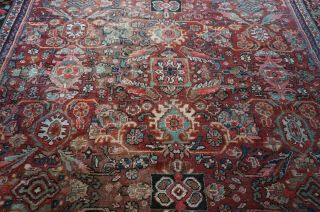Antique Persian Mahal Rug 9 ' 7 