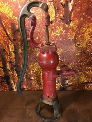 Antique Union Mfg Co.  Britain,  Ct 31 " Tall Water Well Pitcher Hand Pump