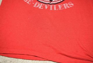 Vintage US Navy VF - 74 Be - Devilers F - 14 Tomcat Squadron Morale Shirt - LARGE 3