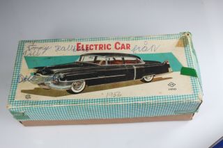 TN NOMURA - Rare Tin Toy Car - Cadillac - Electric Car - Boxed - Japan - 1950s 11