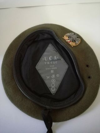 Serbian Army General Beret 4