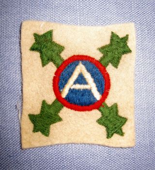 Wwi - 4th Infantry Division/ Army Of Occupation Patch.