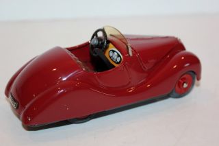 Schuco Akustico Model 2002 Tin Wind Up Toy Car Made In Western Germany 9