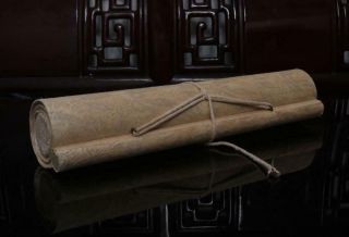 Chinese Old Tang Yin Scroll Painting Poem 110.  24”