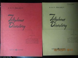 Anp Project 1952 1953 Directories Ge Aec Atomic Nuclear Aircraft Usaf Convair