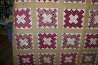 Antique Quilt First Baptist Church Owensboro Kentucky 1902 1905 Signed Names Old 4