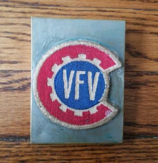 Wwii Us Vfv Victory Farm Volunteers Patch With Metal Clip