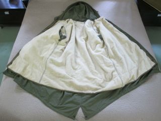 Vintage KOREAN WAR US Army M - 1951 FISH TAIL PARKA w/ Wool Pile Liner,  MEDIUM 9