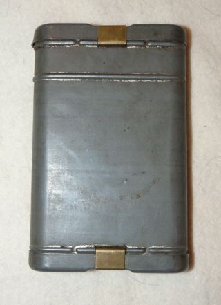 Ww2 German Army K - 98 Rifle Cleaning Kit In Metal Tin (g.  Appel 1937)