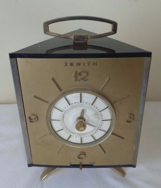 Zenith Art Deco Triangle Clock Radio
