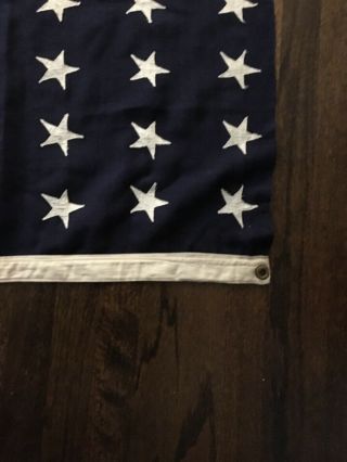 VTG WW2 48 Star US Flag 57x88 6