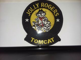 Nimitz Tomcat Patch Jolly Rogers F - 14 VF - 84 US Navy Nas Oceana 1980’s 1990’s 6