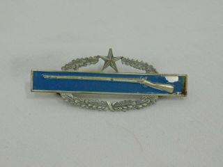 Korean War Combat Infantry Badge 2nd Award Pin Dr59