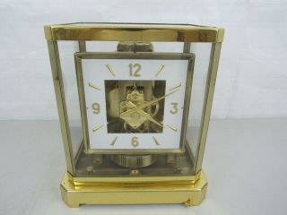 Lecoultre & Cie Atmos 528 - 8 Metal Caliber Swiss Clock - Not - Sells