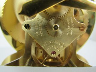LeCoultre & Cie Atmos 528 - 8 Metal Caliber Swiss Clock - Not - Sells 8