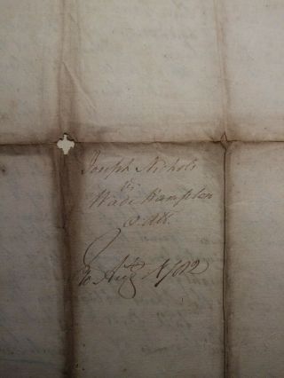 1783 Revolutionary War Era Bond South Carolina signed by Col.  Wade Hampton 3