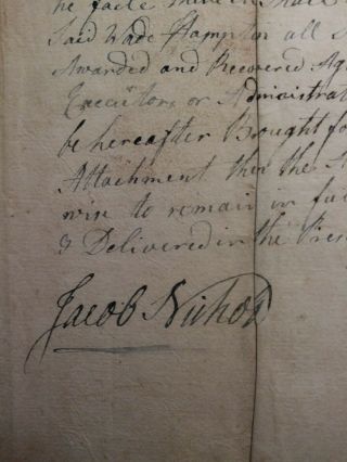 1783 Revolutionary War Era Bond South Carolina signed by Col.  Wade Hampton 7
