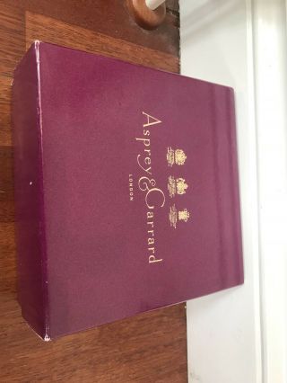 Large Vintage Sterling Silver Cigar Box Asprey & Co London 2