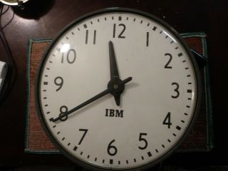 Vintage Ibm Clock Wall Clock 95926