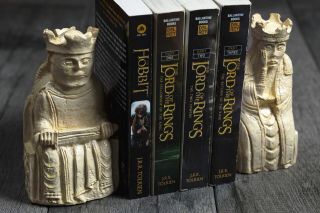 Medieval Bookends (isle Of Lewis Chessmen) Father 