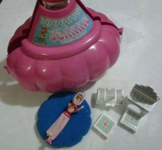 Remco 1976 I Dream Of Jeannie Dream Bottle Playset With Doll Rare Vintge
