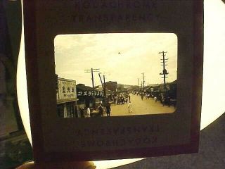 Early 1950s Korean War Korea Village Street Scene 2 35mm Photo Slide