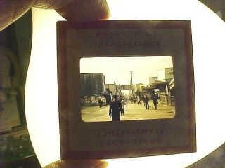 Early 1950s Korean War Korea Street Scene 35mm Photo Slide