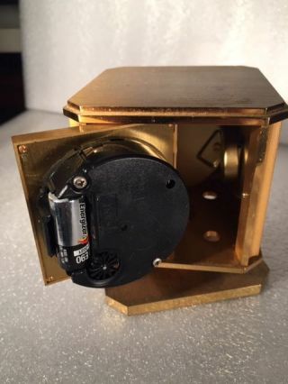 Vintage Swiss Relide Solid Brass Rotating Weather Station - - 119 11