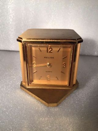 Vintage Swiss Relide Solid Brass Rotating Weather Station - - 119