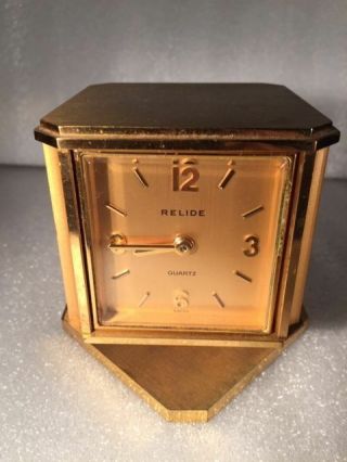 Vintage Swiss Relide Solid Brass Rotating Weather Station - - 119 6