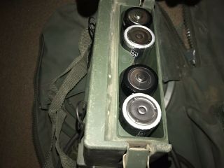 US Military Mine Detector AN/PSS - 12,  Bag & Case -,  But As - Is & 4 Parts 5