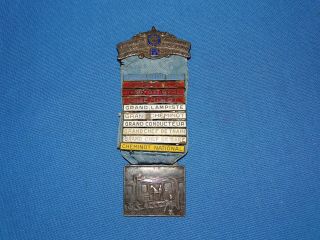 Wwi Medal,  American Legion 40/8 W/ Multiple Bars (b33)