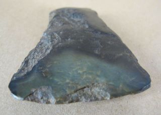 Ancient Northern Alaska Found Eskimo Jade Celt in Custom Built Case NR yqz 10