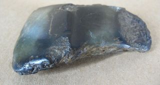 Ancient Northern Alaska Found Eskimo Jade Celt in Custom Built Case NR yqz 7