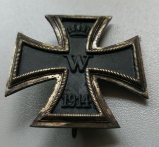 German WW 1 Iron Cross 1.  Class - marked 2