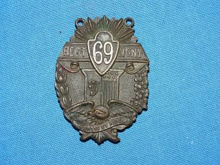 Wwi Service Medal,  69th Regiment Nyng (b29)