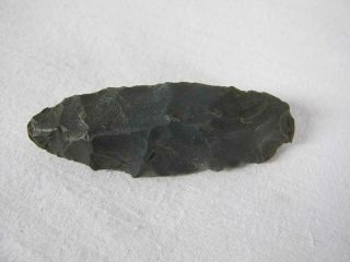 Ancient Native Alaska Eskimo Stone Tools Points Arrowheads in Custom Case NR yqz 10