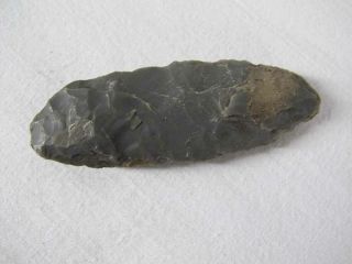 Ancient Native Alaska Eskimo Stone Tools Points Arrowheads in Custom Case NR yqz 7