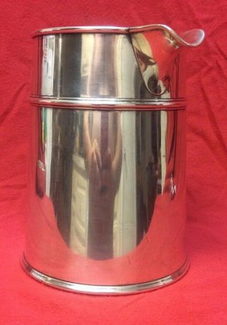 WHITING STERLING SILVER TANKARD PITCHER 4 1/2 PINT 5