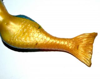 Vintage 1960s Russ Berrie Oily Rubber Jiggler Mermaid Figure 3
