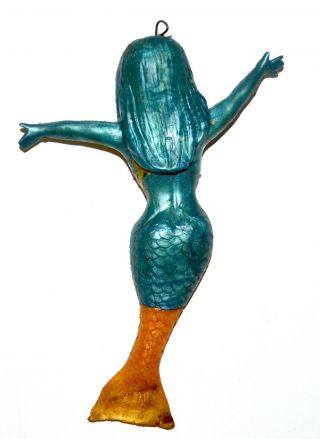 Vintage 1960s Russ Berrie Oily Rubber Jiggler Mermaid Figure 4