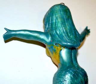 Vintage 1960s Russ Berrie Oily Rubber Jiggler Mermaid Figure 5