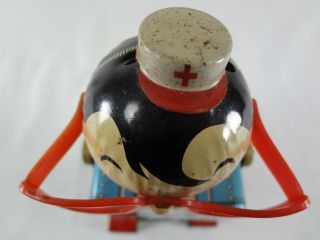 Doctor Moon - Japan Vintage Tin Wind Up Space Robot Toy (Pre 1970 Battery Era) 12